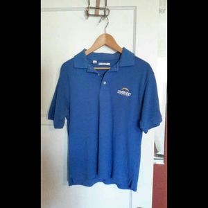 San Diego Chargers Men's Powder Blue Polo Shirt Sm